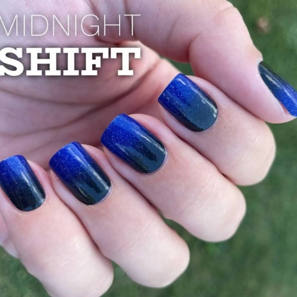 Retired Color Street Nail Strips - Midnight Shift